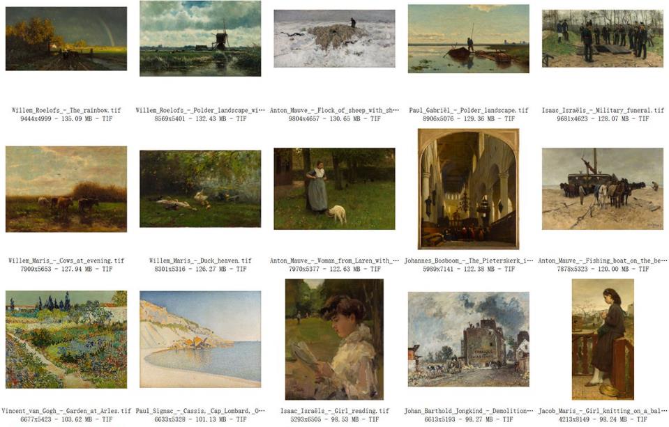 荷兰海牙市立博物馆图绘合集百度网盘资源下载